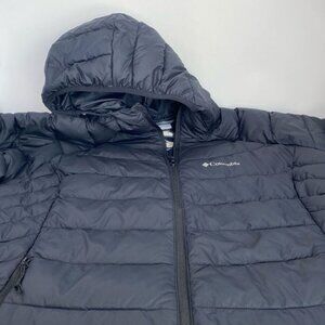 Columbia Women's Powder Lite II Mid Jacket in Black Size XL